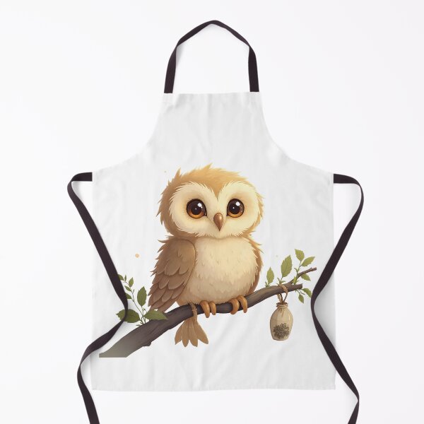 Item preview, Cozy Witch Owl Familiar – Gentle Night Guardian designed and sold by santi-ia.