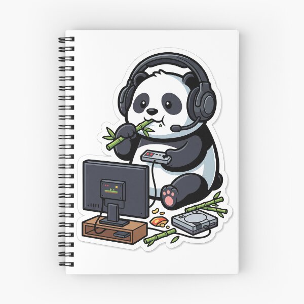 Item preview, Panda PC Gamer Desk Setup Streamer designed and sold by Bambear.