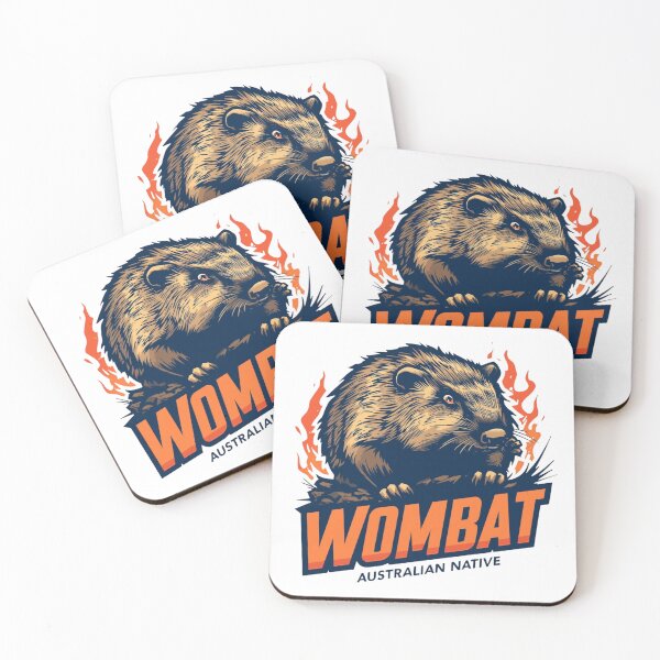Item preview, Australlian Native Wombat designed and sold by PamLeeDesign.
