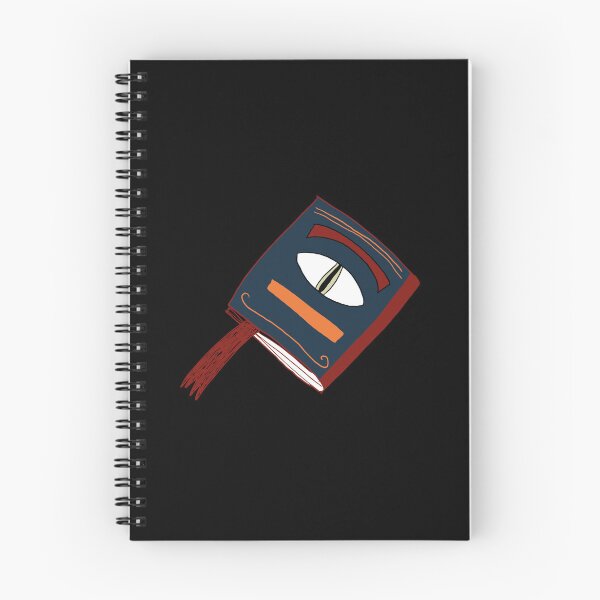 Item preview, Blue Magic Spell Book with Eye – Witchy Illustration designed and sold by chicadelosrulos.