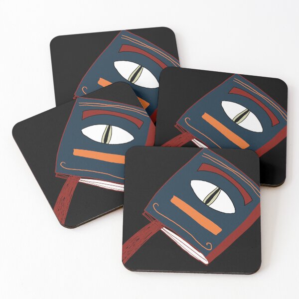 Item preview, Blue Magic Spell Book with Eye – Witchy Illustration designed and sold by chicadelosrulos.