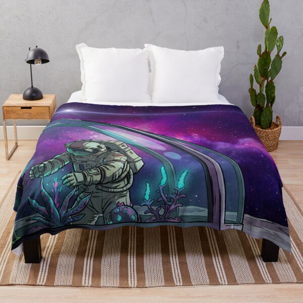 Item preview, Astronaut Gardener - Space Greenhouse Surrealism designed and sold by Midnight Replay.