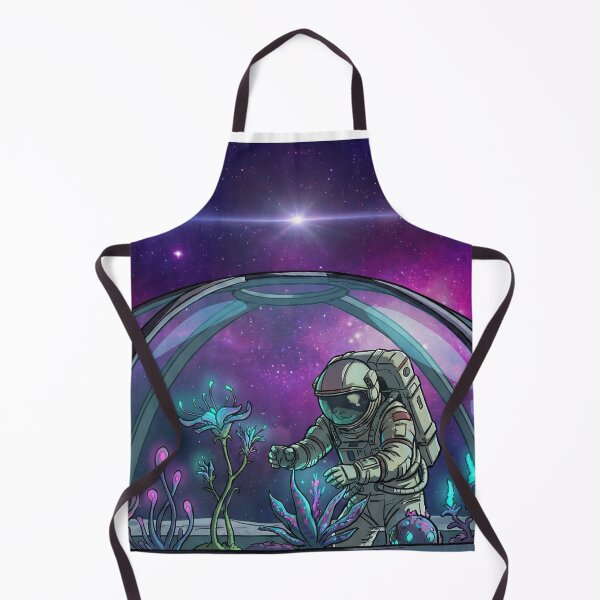 Item preview, Astronaut Gardener - Space Greenhouse Surrealism designed and sold by Midnight Replay.