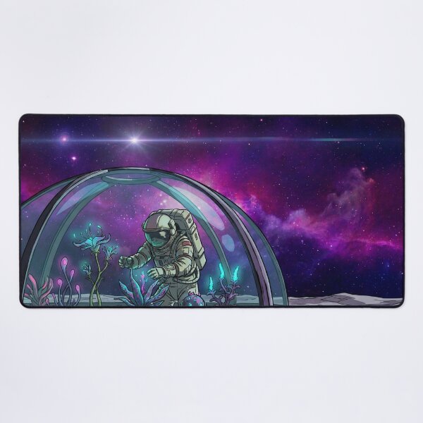 Item preview, Astronaut Gardener - Space Greenhouse Surrealism designed and sold by Midnight Replay.
