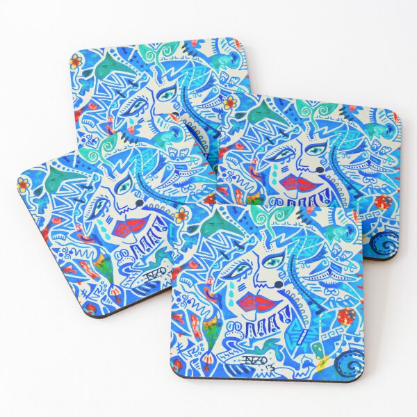 Item preview, Face de aqua lagoon designed and sold by NO-EZOZNE.