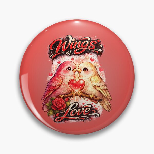 Item preview, Wings of Love | Valentine Bird designed and sold by skkyfaithArtz.