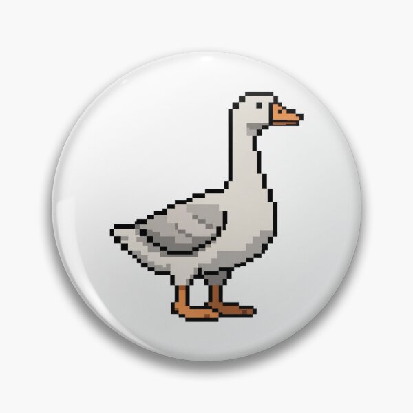 Artikelvorschau, Pixel Goose – Retro 8-Bit Gans Pixel Art Charakter entworfen und verkauft von onlin3boutiqu3.