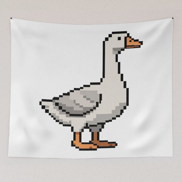 Item preview, Pixel Goose – Retro 8-Bit Goose Pixel Art Character designed and sold by onlin3boutiqu3.