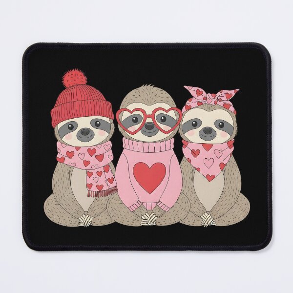 Item preview, Retro Sloth Cute Valentine designed and sold by OlakunleOloroz.