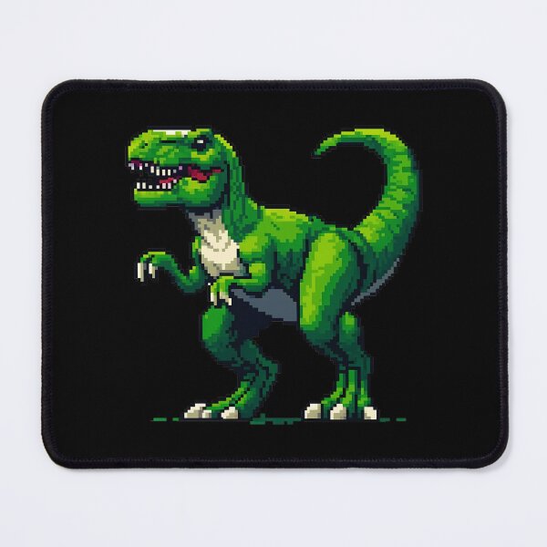 Item preview, T-Rex in Pixel Art: Retro Style Digital Dinosaur Illustration designed and sold by Andruzito.