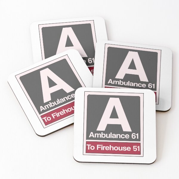 Item preview, Ambulance 61 Chicago Fire Sign designed and sold by ellenugget.