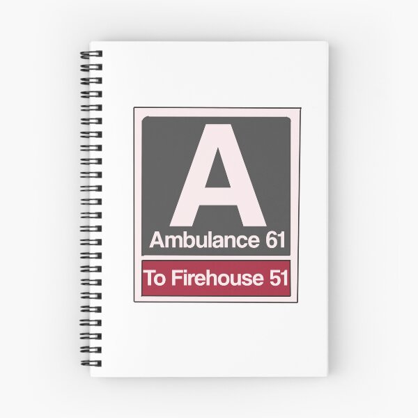 Item preview, Ambulance 61 Chicago Fire Sign designed and sold by ellenugget.