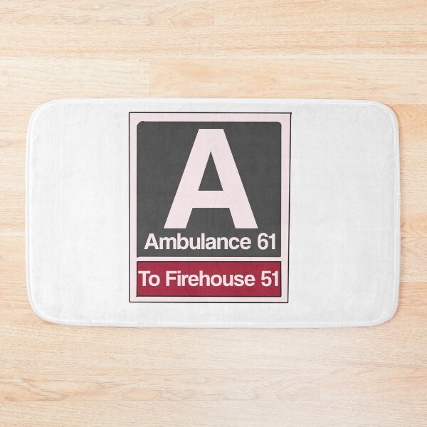 Item preview, Ambulance 61 Chicago Fire Sign designed and sold by ellenugget.