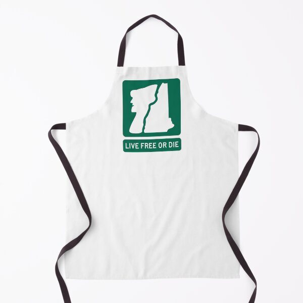 Item preview, Live Free or Die New Hampshire Sign with Old Man of the Mountain Road Sign designed and sold by NewNomads.