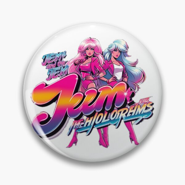 Item preview, jem and the holograms designed and sold by NRSROTE.