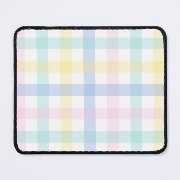 Item preview, Gingham Jumbo Pastel Blue Green Yellow Pink designed and sold by Pinkdeer Designs.