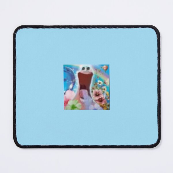 Item preview, happy pink guy drooling with flowers and rainbow meme designed and sold by plantrobert.