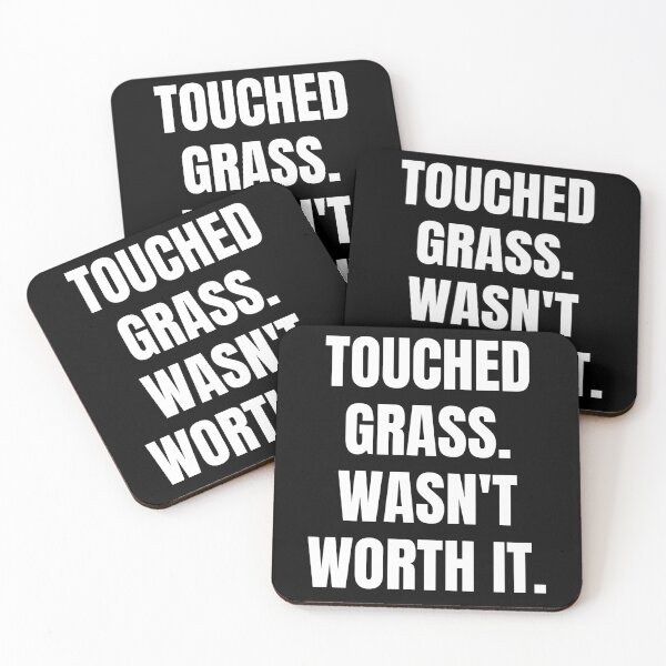 Item preview, Touched Grass Wasn't Worth It Shirt | Funny Gamer Gift | Terminally Online Humor Tee designed and sold by auradesign.
