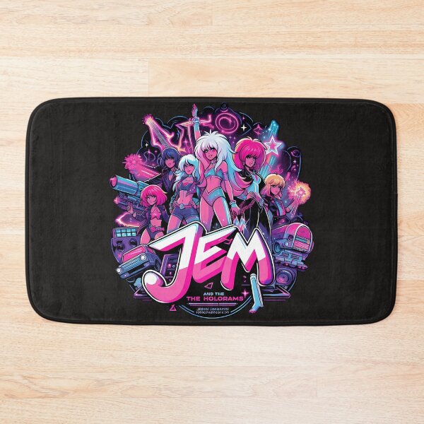 Item preview, jem and the holograms designed and sold by NRSROTE.