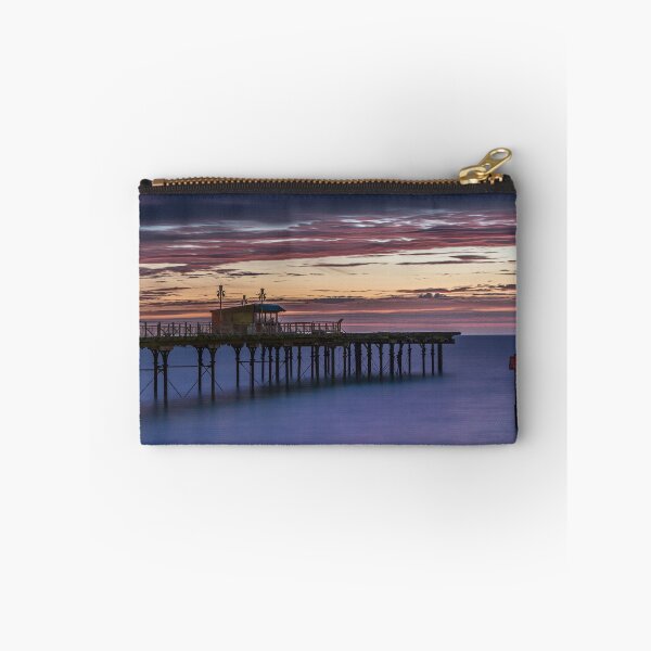 Item preview, Teignmouth Pier at Dusk – Long Exposure Devon Seascape designed and sold by JoSowden.