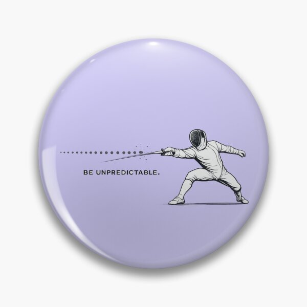 Item preview, Be Unpredictable – Minimal Pattern Break Fencing Design designed and sold by ChillCharmStudio.