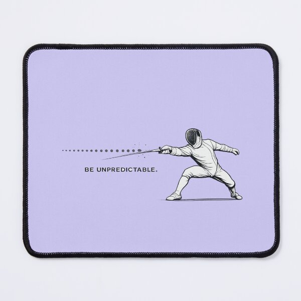 Item preview, Be Unpredictable – Minimal Pattern Break Fencing Design designed and sold by ChillCharmStudio.