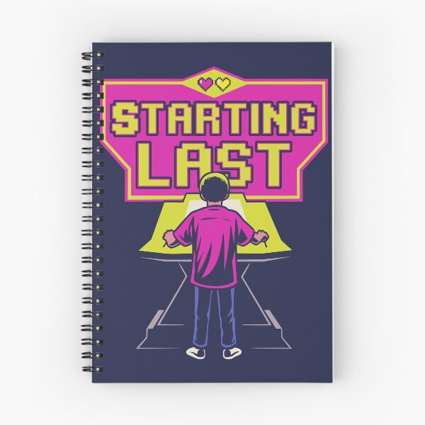 Item preview, Starting Last — Retro Arcade Perseverance Wizard designed and sold by CLUB SODA KID DESIGNS.