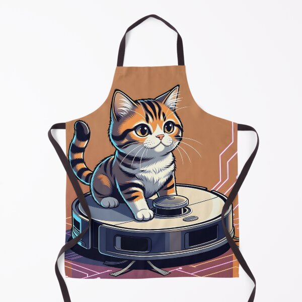 Item preview, Cat Riding Robot Vacuum designed and sold by SunDrift.