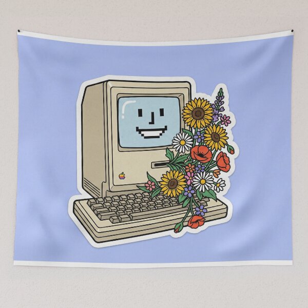 Item preview, It's Okay to Reboot - Retro Tech Self Care designed and sold by Midnight Replay.