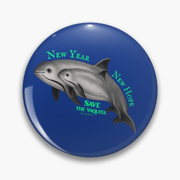 Item preview, Save the Vaquita – New Year New Hope  Endangered Species Awareness Tee, Hoodie, Totes, Stickers & more designed and sold by Pawethic Prints Studio.