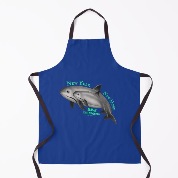 Item preview, Save the Vaquita – New Year New Hope  Endangered Species Awareness Tee, Hoodie, Totes, Stickers & more designed and sold by Pawethic Prints Studio.