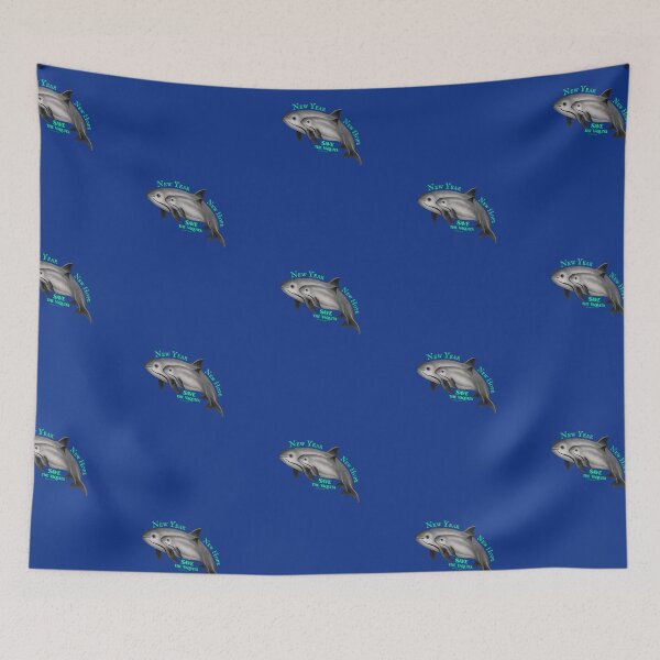 Item preview, Save the Vaquita – New Year New Hope  Endangered Species Awareness Tee, Hoodie, Totes, Stickers & more designed and sold by Pawethic Prints Studio.