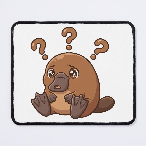 Item preview, Confused Platypus Existential Crisis Meme designed and sold by Petzzz.