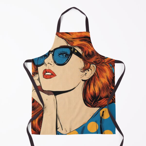 Item preview, Woman with red hair and sunglasses designed and sold by anytka.
