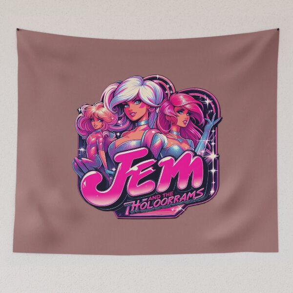 Item preview, jem and the holograms designed and sold by NCNGDESIGN.