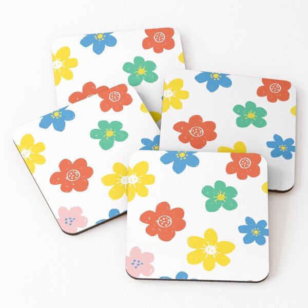 Item preview, Colorful Retro Flower Garden designed and sold by OHU-studio.
