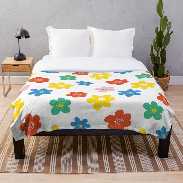 Item preview, Jardín de flores retro colorido designed and sold by OHU-studio.