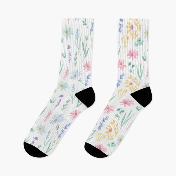 Artikelvorschau, Nahtloses Blumenmuster in Pastellfarben-Aquarell entworfen und verkauft von FashioonTrends.