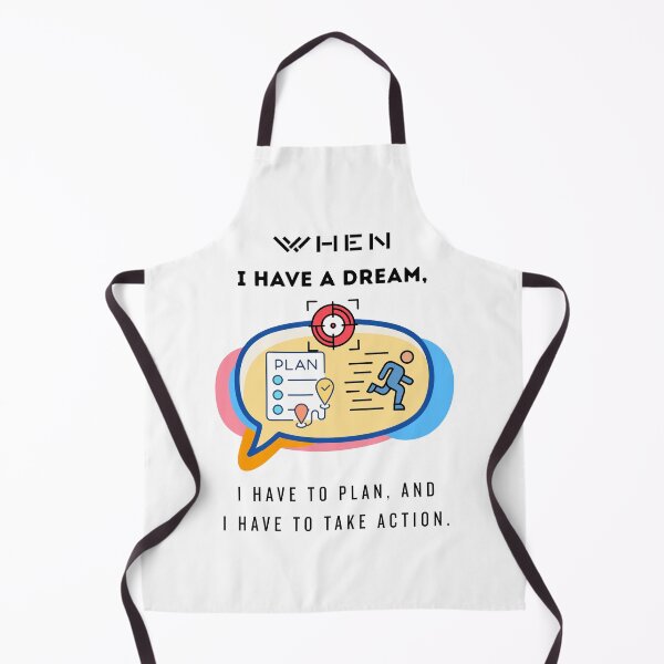 Item preview, When I Have a Dream Plan and Take Action Quote designed and sold by Whimsy Works.