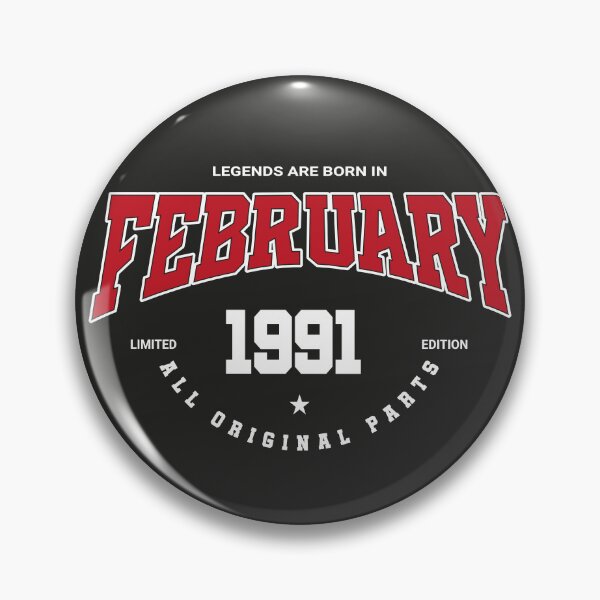 Item preview, February legends 1991 designed and sold by HB Shirts.