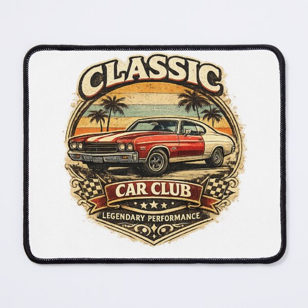 Item preview, Classic Car Club designed and sold by AlexandreSM.