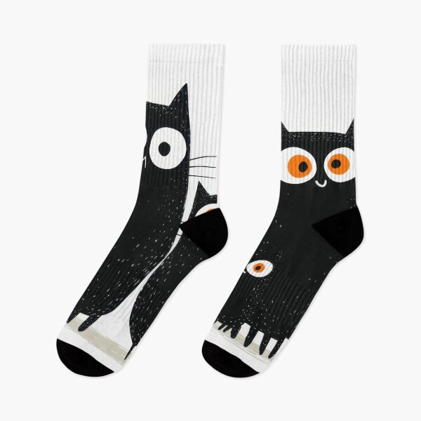 Item preview, Four black cats in a simple design designed and sold by anytka.