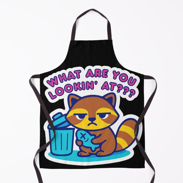 Item preview, Trash Mood Raccoon — What Are You Lookin’ At??? designed and sold by CLUB SODA KID DESIGNS.