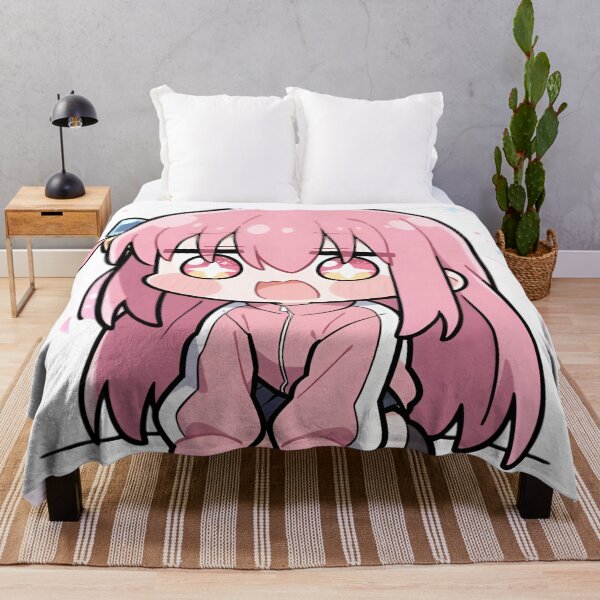 Aperçu de l'œuvre Fille chibi anime excitée – Art d'expression kawaii mignon créée et vendue par Dyan4.