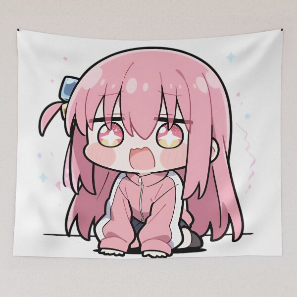 Artikelvorschau, Aufgeregtes Chibi-Anime-Mädchen – Niedliche Kawaii-Ausdruckskunst entworfen und verkauft von Dyan4.