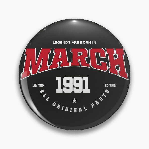 Item preview, March legends 1991 designed and sold by HB Shirts.