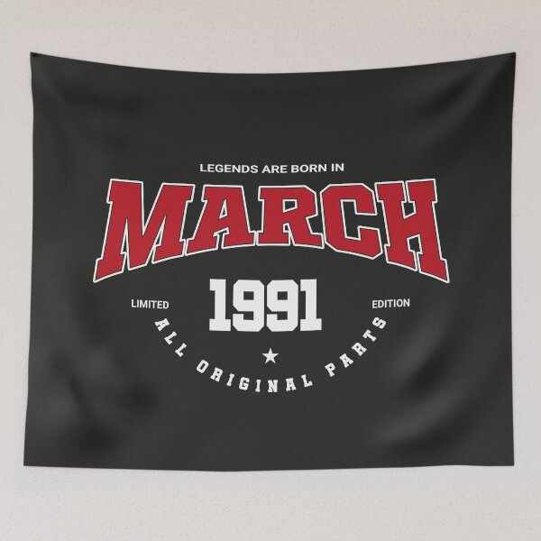 Item preview, March legends 1991 designed and sold by HB Shirts.