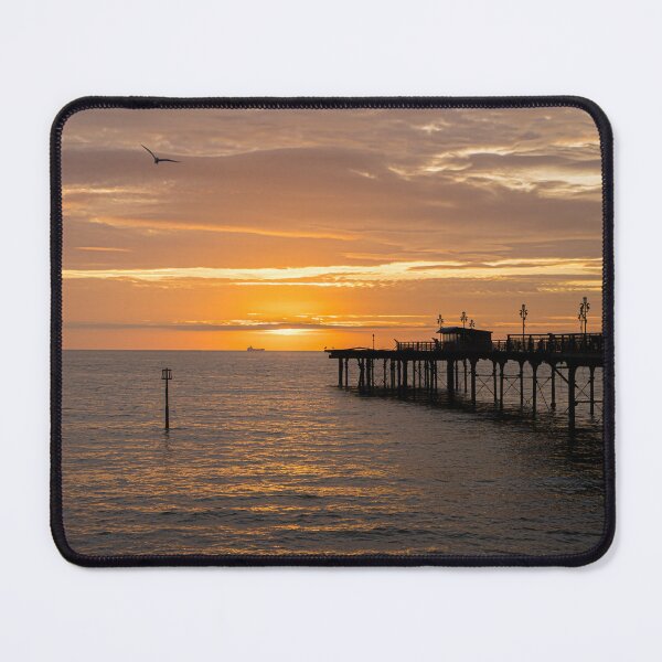 Item preview, Golden Sunset at Teignmouth Pier – Devon Coast designed and sold by JoSowden.