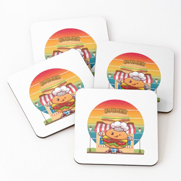 Item preview, Cute Burger Chef Cartoon designed and sold by yuki-hana.