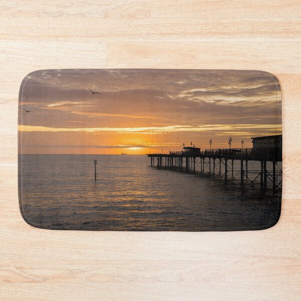 Item preview, Golden Sunset at Teignmouth Pier – Devon Coast designed and sold by JoSowden.